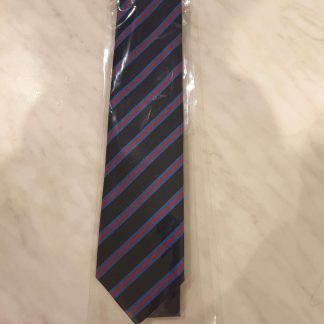 Navy Striped Tie