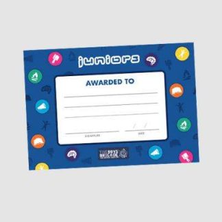 JUNIORS OPEN CERTIFICATE - PACK OF 10 (A5)